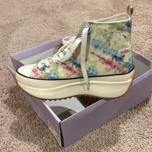 Madden Girl Multicolor Tie-Dye High-Top Sneakers
